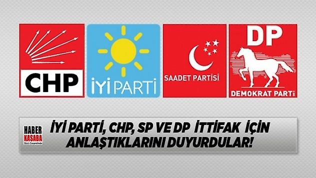 İttifak için anlaştıklarını duyurdular