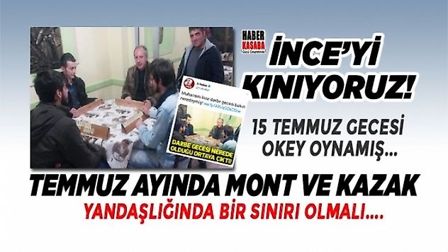 Sabah gazetesinin Muharrem İnce haberi pes dedirtti
