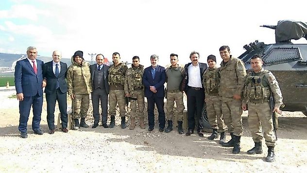 AK Parti Milletvekili Baybatur, Kahraman Mehmetçikle Buluştu
