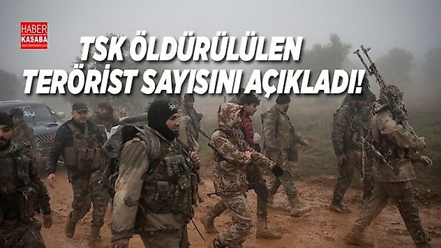 Afrin'de 303 terörist öldürüldü