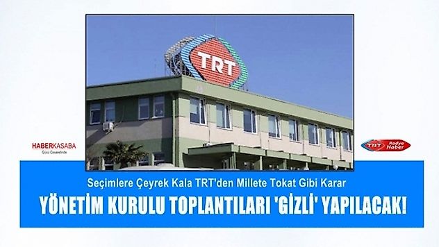 Bu nasıl olur TRT'den akıl almaz bir karar