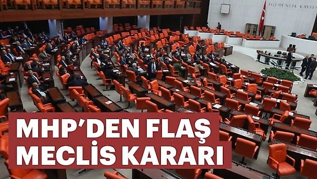 MHP'den Vekillere 2 Talimat gitti