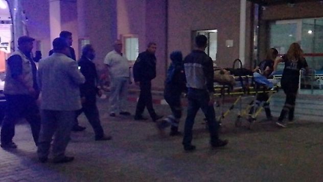 MOTOSİKLET KAZASI 1 AĞIR YARALI