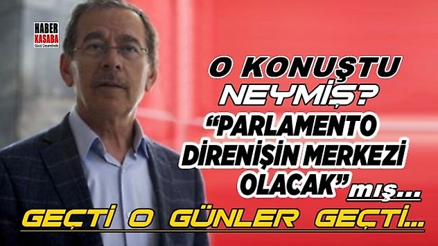 Yeni CHP'li Abdülatif Şener 'Parlamento direnişin merkezi olacak'