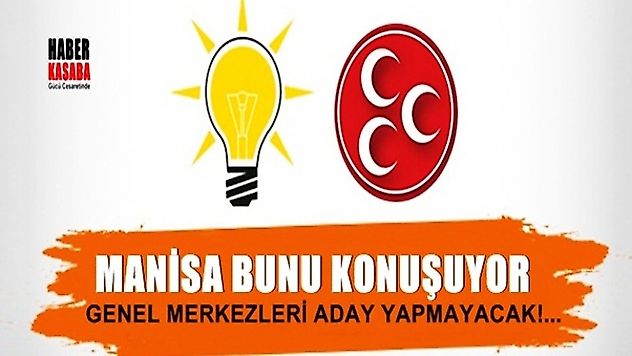 Manisa'da O İsimler Milletvekili Olamayacak!