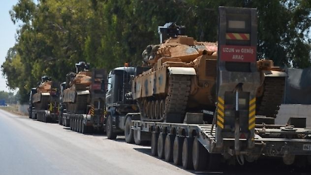 Suriye sınırına asker takviyesi devam ediyor