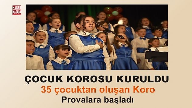 MANİSA'DA ÇOCUK KOROSU KURULDU