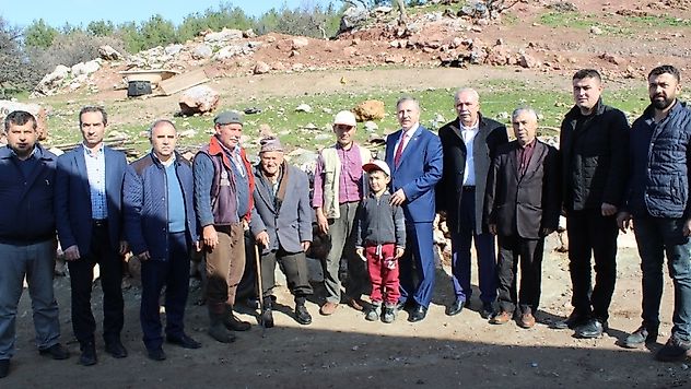 VATANDAŞIN SORUNUNU ÖZDAĞ ÇÖZÜME KAVUŞTURDU