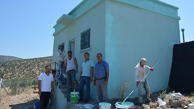 190 MAHALLENİN İÇMESUYU DEPOSU YENİLENDİ