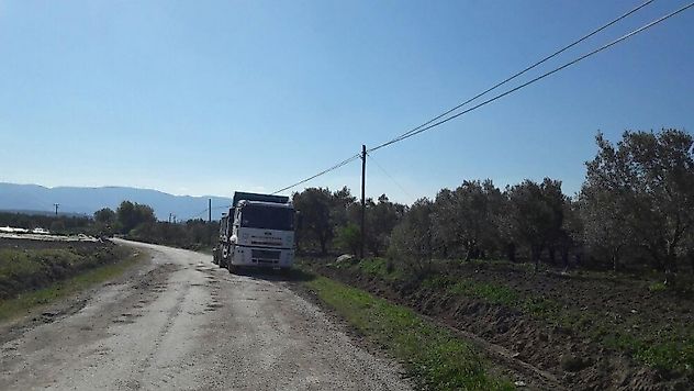 Bostancı Mahallesi'nin Yollarında Çalışma