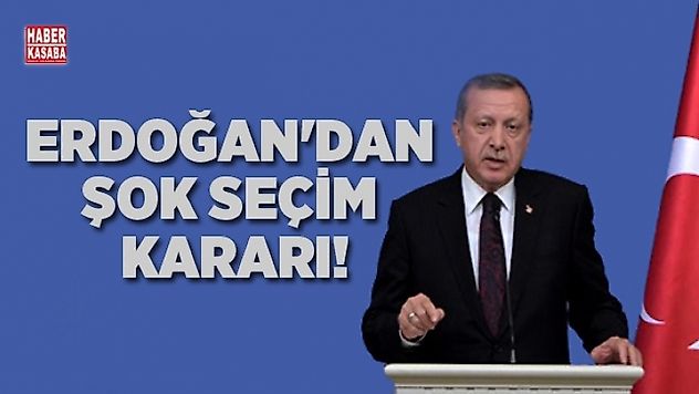 AK Parti Kulislerinde yeni iddia! Erdoğan'ın seçim kararı