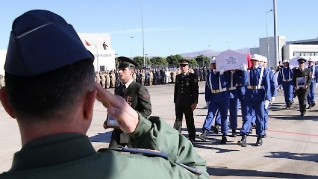 Tunceli'de şehit olan askerleri törenlerle memleketlerine uğurladılar
