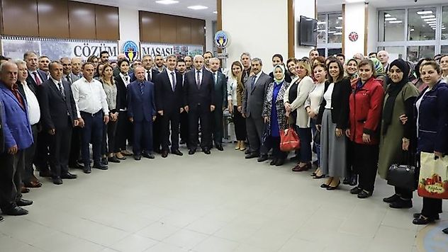 Turgutlu'ya Veda etti