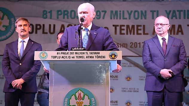 BAHÇELİ'DEN TURGUTLU'DA AÇILIŞ