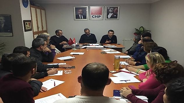 ÖZEL'DEN YENİ YÖNETİME TEBRİK ZİYARETİ