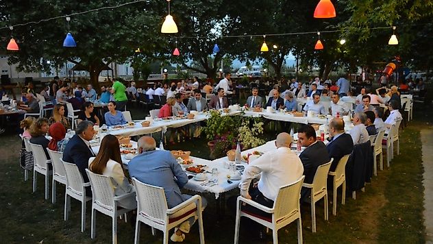 PROTOKOL YAĞCI'NIN İFTAR YEMEĞİNDE BULUŞTU