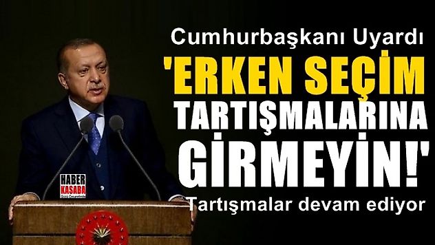 Erken seçim hakkında AKP'li yetkililer konuşamayacak!