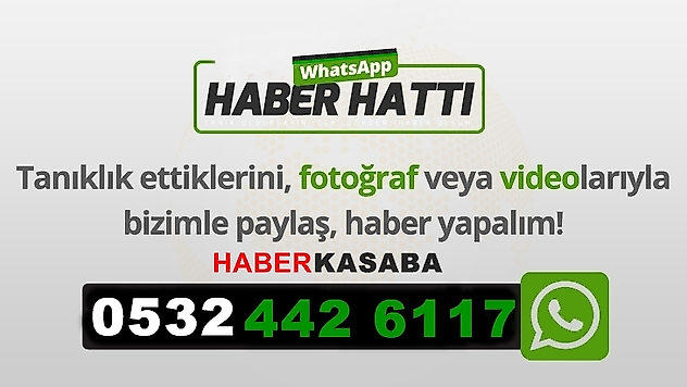 Haber Kasaba Gazetesi WhatsApp Haber Hattı 0532 442 6117