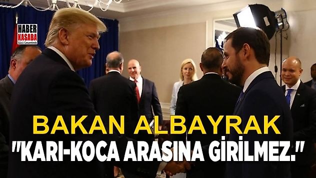 'Karı-koca arasına girilmez'