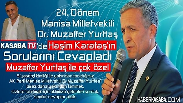 Yurttaş,''Kasaba Tv'de, Karataş'ın Sorularını Yanıtladı