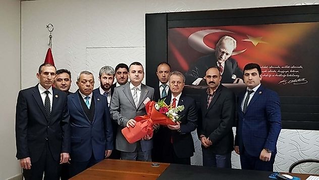 Şehit Aileleri ve Gazilerden İl Sağlık Müdürlüğü ziyareti