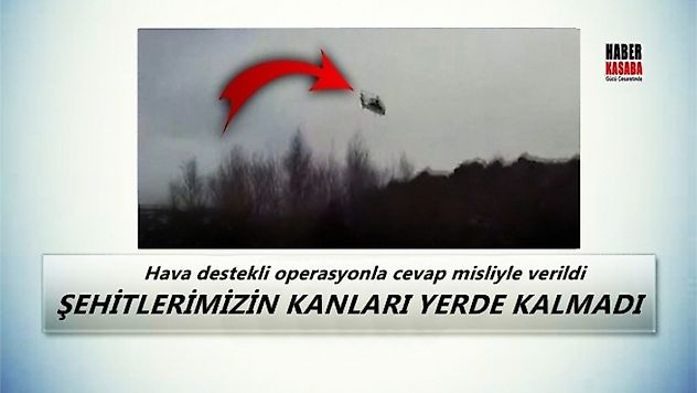 Şehitlerin kanı yerde kalmadı