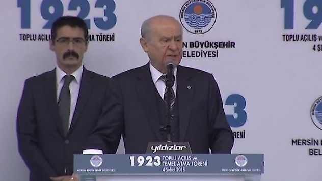 Bahçeli 'Bu dünyada hiçbir güç bizi yenemez'