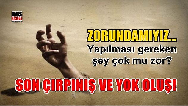 Alacağımız nefes bile belliyken bu acele neden?