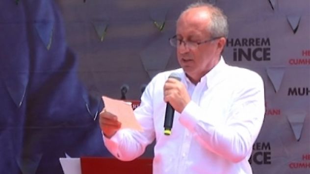 Muharrem İnce Çorlu'da: Yüreğin varsa bilgin varsa cesaretin varsa karşıma çık