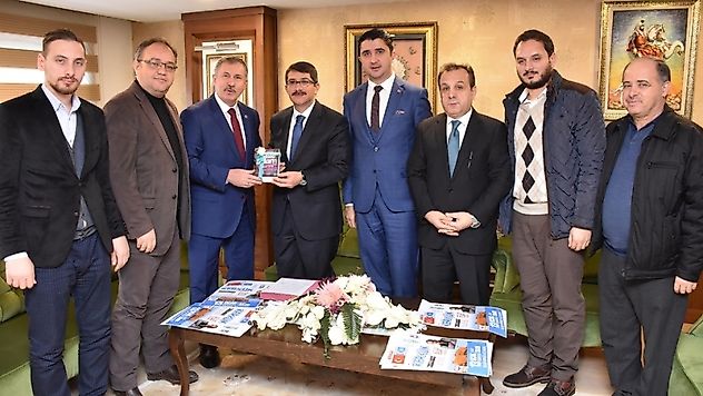 Özdağ'dan Çelik'e tebrik ziyareti