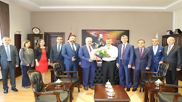 Manisa TSO'dan Cumhuriyet  Başsavcı Çiçekli'ye Ziyaret