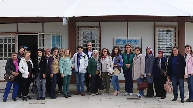 kadın dernekleri ile bir araya geldi