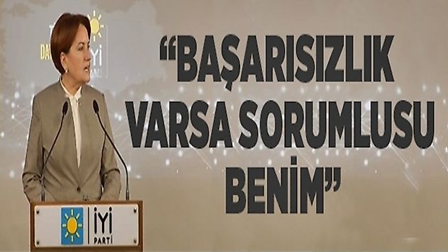 Meral Akşener, basın mensuplarının karşısına çıktı