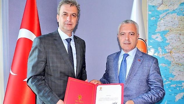 Kazım Dilek AK Parti İlçe Başkanlığına Asaleten Atandı
