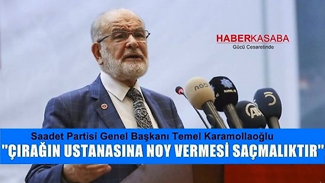 Karamollaoğlu'ndan Tepki 'Çırağın ustasına not vermesi saçmalıktır'