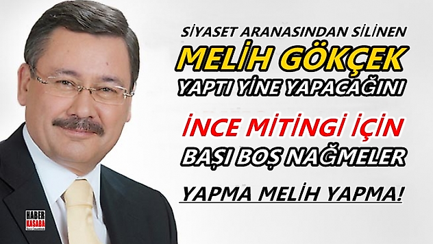 Melih seni kimsenin dikkate aldığı yok! Söyledikleri'ninde bir önemi yok?