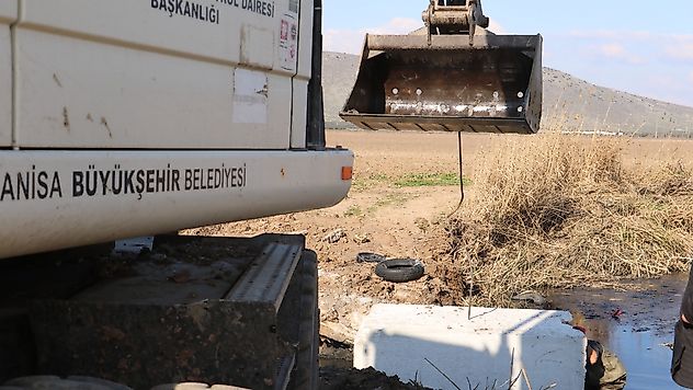 MASKİ'den çiftçiyi rahatlatan çalışma