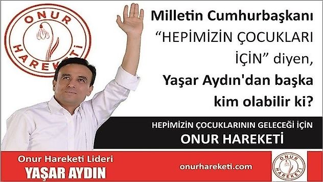 Meclis Dışındaki Siyasi Partilerden Onur Hareketi Lideri Yaşar Aydın'a Tam Deskek