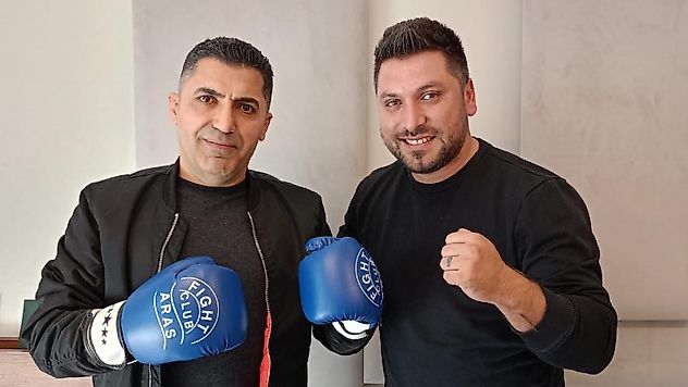 Milli Takım Antranörü Özcan'dan Mirnas Yönetim Kurulu Başkanı Atlıhan'da ziyaret