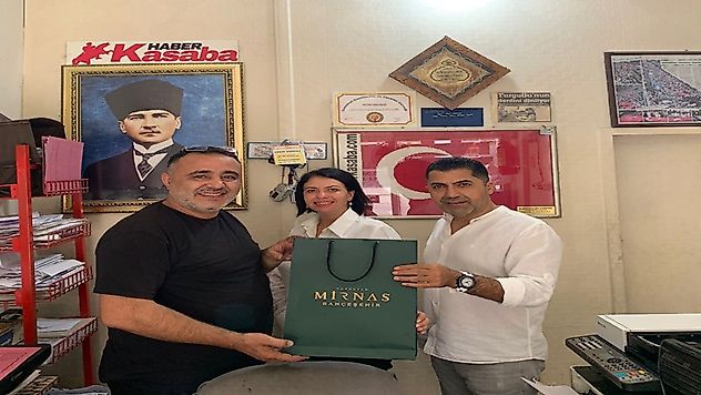 Mirnas Bahçeşehir'den Gazetemize Ziyaret