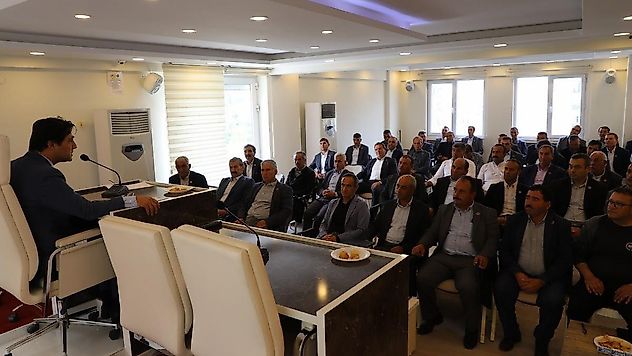 Murat Daban, Mahalle Muhtarları İle Yapıcı Bir Toplantı Gerçekleştirdi