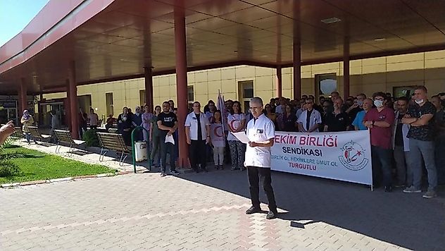 Öldürülen Meslektaşları İçin Turgutlulu Doktorlar İki Gün İş Baraktı
