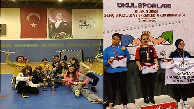 Ölmez, Başarı elde eden öğrencilere teşekkür etti