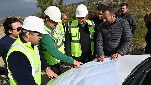Salihli'nin 91 Milyonluk İçme Suyu Projesi İncelendi