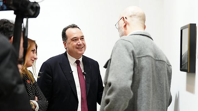 'Sarışın Bir Kurt' Atatürk Sergisi Ziyaretçileriyle Buluştu