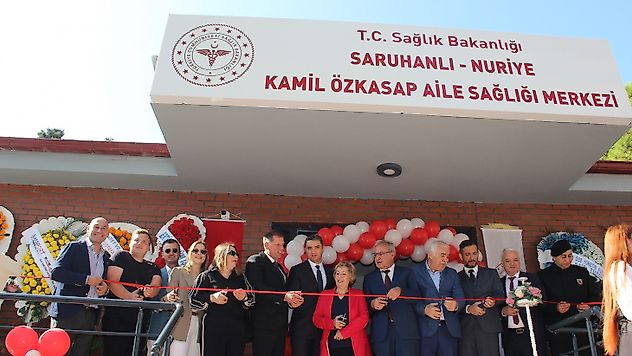 Saruhanlı'ya yeni Aile Sağlığı Merkezi açıldı