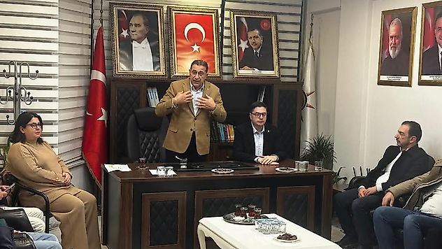 Süleyman Turgut Ak Parti Akhisar Toplantısında