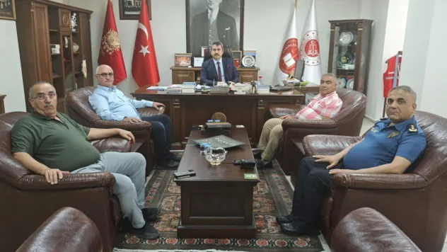 Ticaret Borsası Yönetim Kurulu Turgutlu Cumhuriyet Başsavcılığına Ziyarette Bulundu