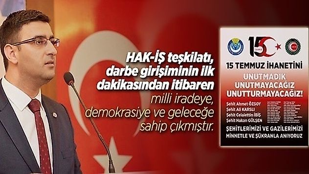 Turan Karafil'den 15 Temmuz Mesajı