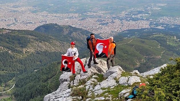 TURBELDAK Ekibinden 23 Nisan'a Özel Tırmanış